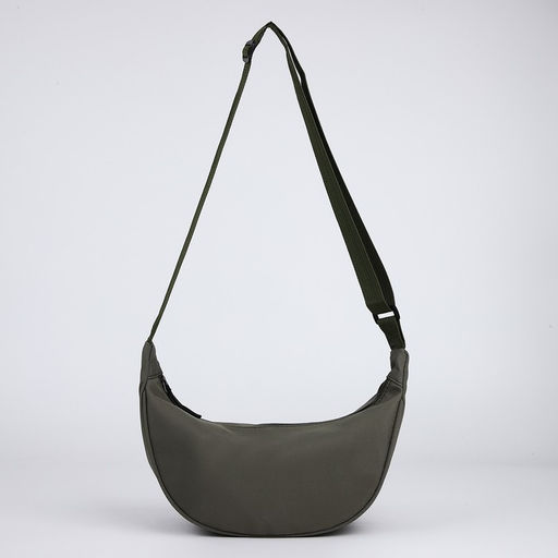 Сумка женская из текстиля, 30х17х6 см, зелёный - Nazamok фото 2