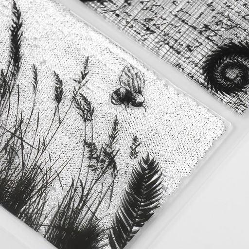 Штамп для творчества «Письмена. Оса в поле», 15×21×0.3 см