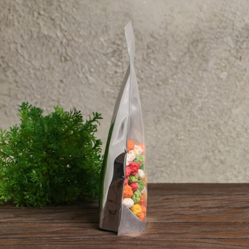 Цена за 50 шт. Пакет Zip-lock ПП, метализзированный, со сплошным окном, 18 х 26 см