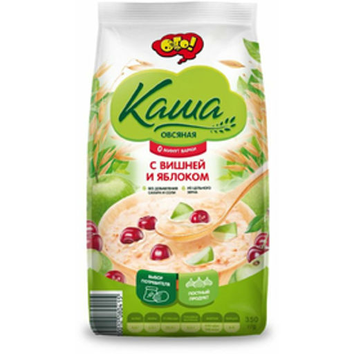 Ого.Каша Овс. с Вишней и яблоком 350г