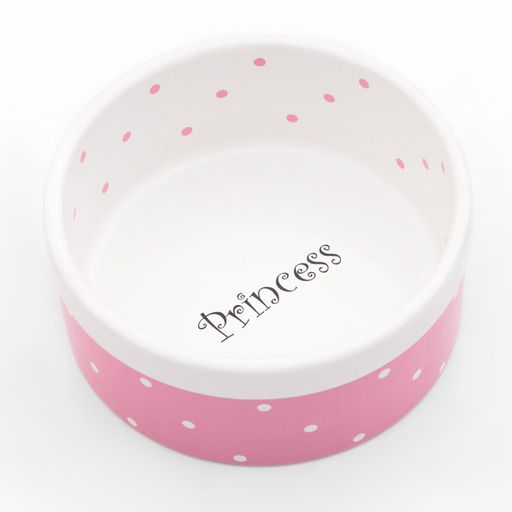 Миска керамическая Princess 400 мл 135.5 см, розовая - Пижон фото 4