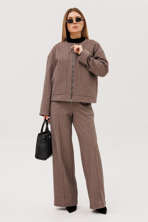 Костюм AmberA 3017 шоколад  фото 4