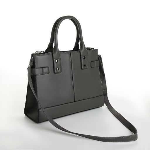 Сумка женская тоут, на молнии, цвет серый - Simaland фото 2