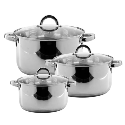 18047-1 Набор кастрюль 6пр Swisgold(х4)