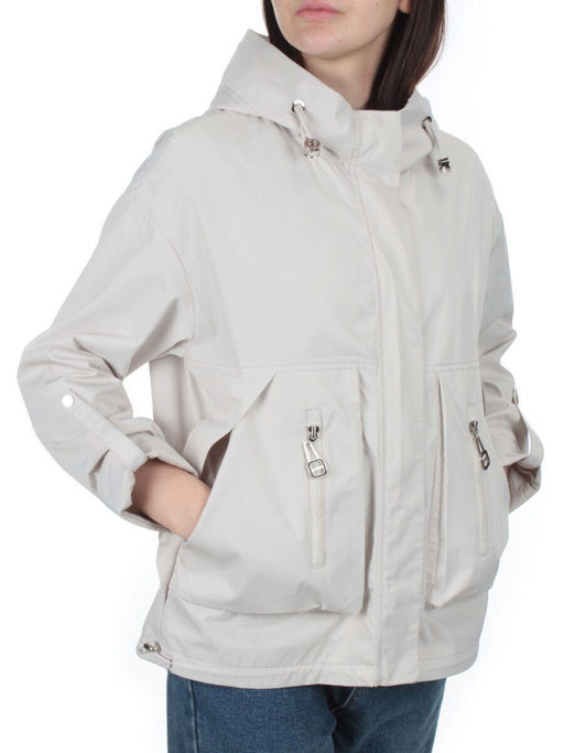 8051 LT. BEIGE Ветровка женская LYDIA