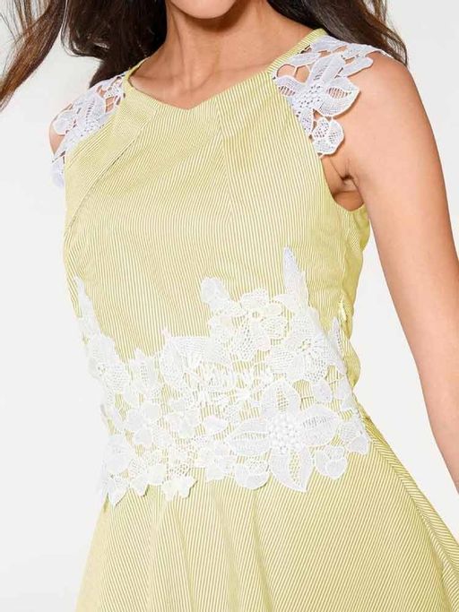 Блузка, желто-белая - Ashley brooke фото 5