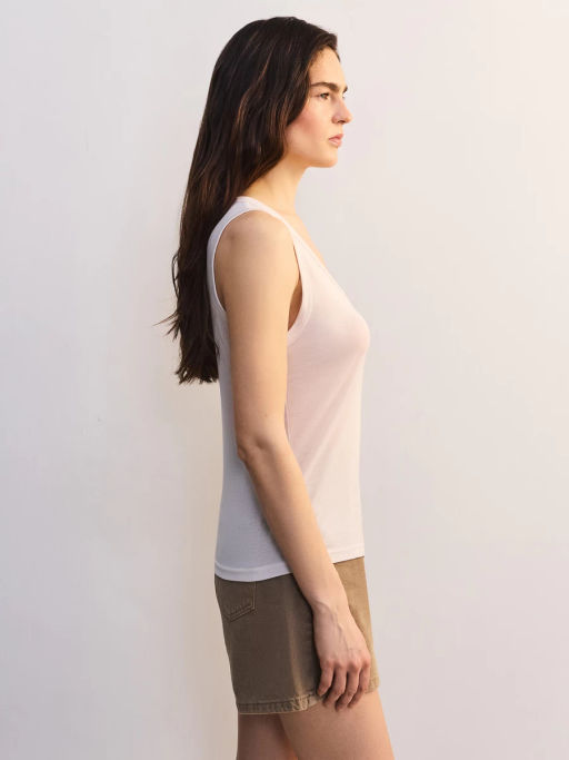 Майка прямого кроя с треугольным вырезом ZR2605013404-60 / Zarina