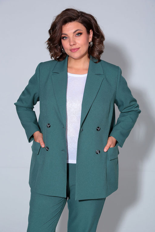 Костюм Liona Style 858 изумруд фото 3