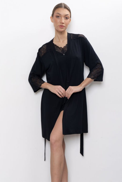 ПЕНЬЮАР ЖЕНСКИЙ арт. 4725W-76019.1H-911 - Almando melado фото 6