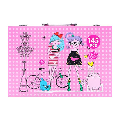 Набор для рисования Девочки Розовый - Simaland фото 4