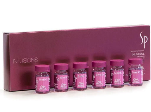 Эликсир для окрашенных волос 6х5 мл Color save, Wella SP