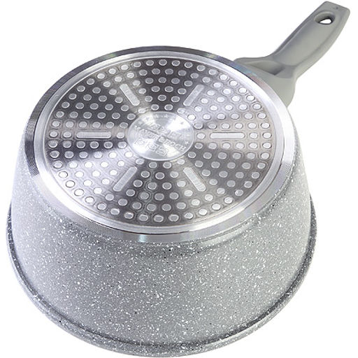 25076 Ковш алюм. 1,7л 18см с.кр МРАМОР/КРОШКА.Mayer&Boch.(х6) фото 3