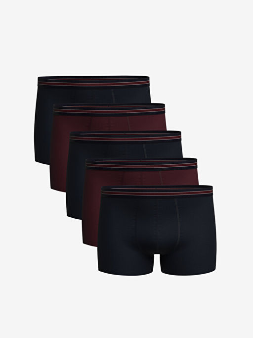 Standart Kal?p Pamuklu Esnek Erkek Boxer 5li - Waikiki фото 4