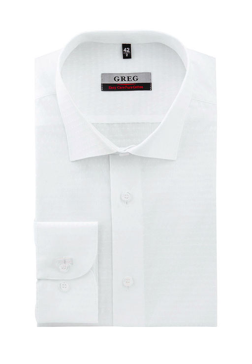 Сорочка мужская длинный рукав GREG 113/191/8285/Z_GB  фото 4