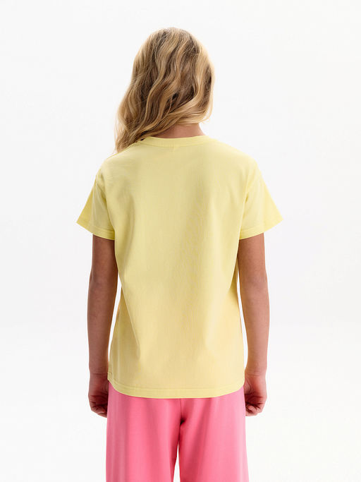 PELICAN, футболка для девочек, Ванильный  фото 3