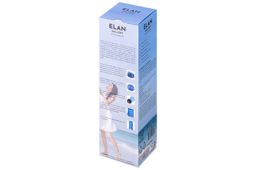 Бутылка для воды 1000 мл 7,8*7,8*28,5 см "Style Matte" с углублениями д/пальцев небесная