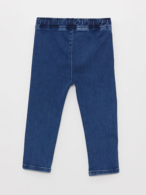 Beli Lastikli Erkek Bebek Jean Pantolon - Waikiki фото 3