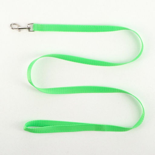 Комплект Базис, поводок 120 х 1,5 см, ОГ 32-46 см, зелёный - Пижон фото 4