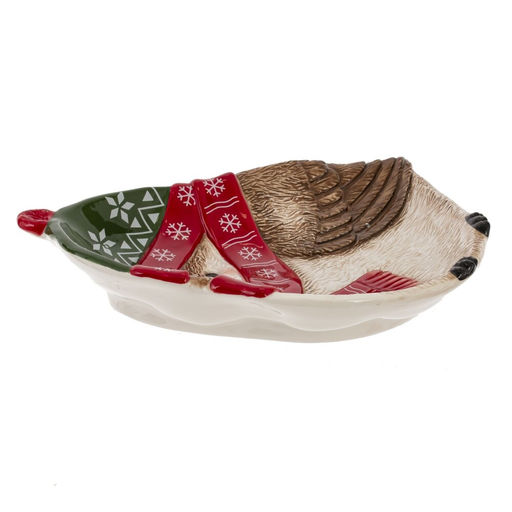 Блюдо "Птичка", L19 W23 H4 см, 2в.