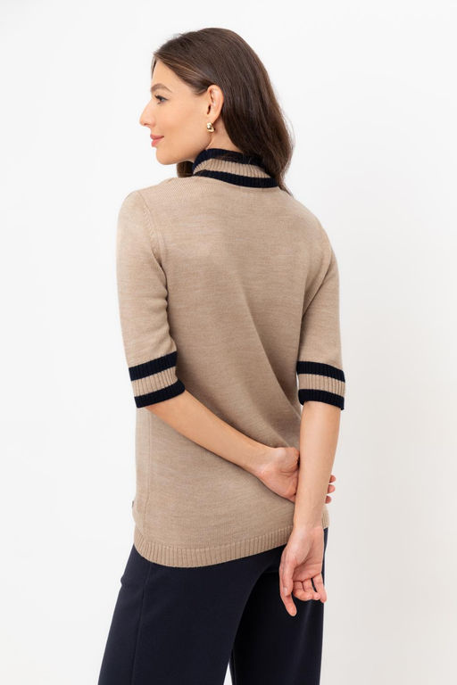 ЕВ 30045/24ш/бежевый джемпер жен