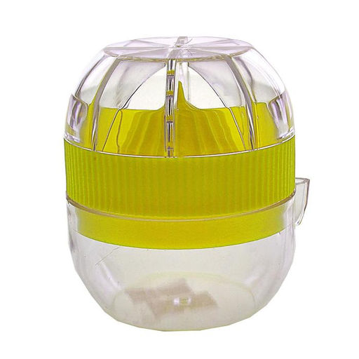 Цена за 2 шт. Соковыжималка для лимона Альтернатива, 7×7×8 см, пластик, жёлтый