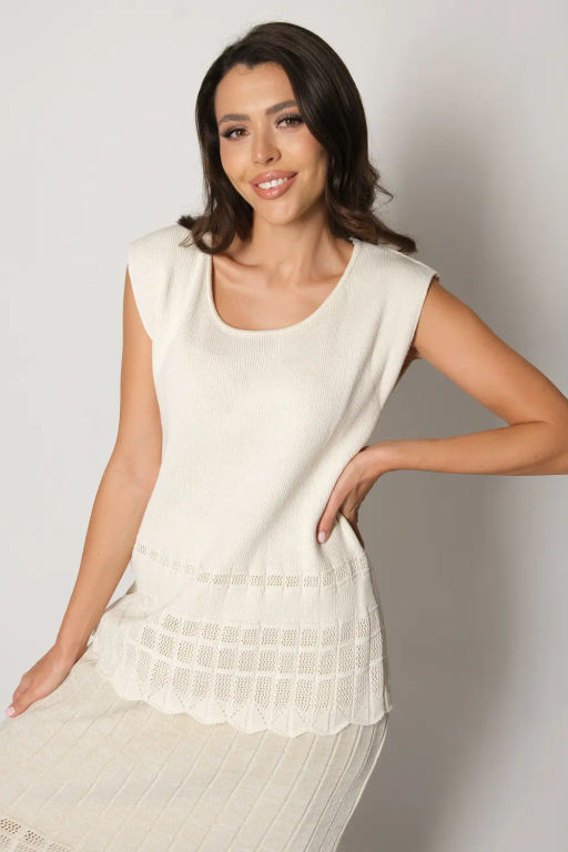 ЗЛАТА Джемпер И 024/лён