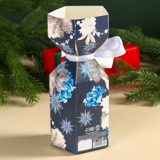 Чай чёрный С Новым годом с чабрецом, в коробке конфете, 100 г. - Фабрика счастья фото 10