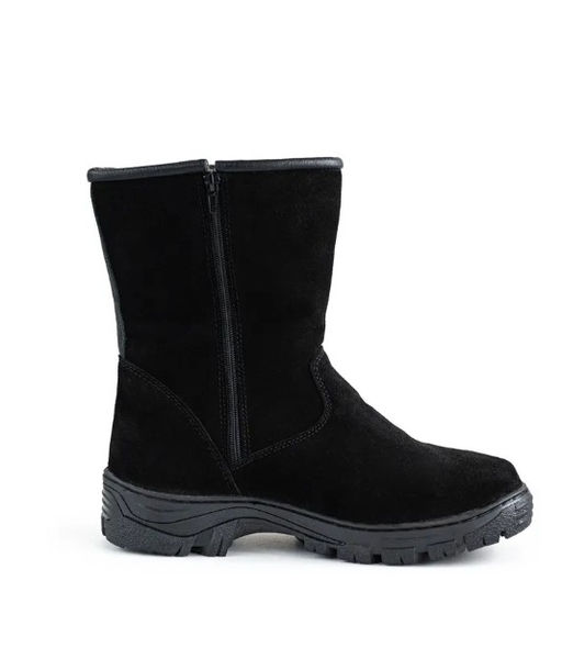 Сапоги мужские замшевые Байкал, литая подошва