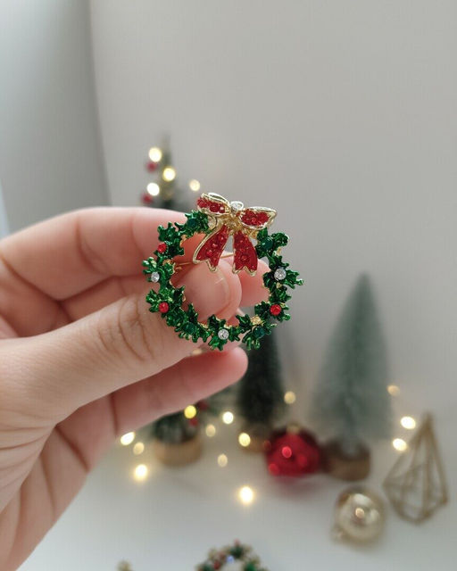 Брошь Новогодний стиль