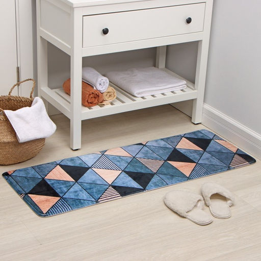 Коврик для ванной и туалета Доляна Грэй, 45?120 см  фото 2