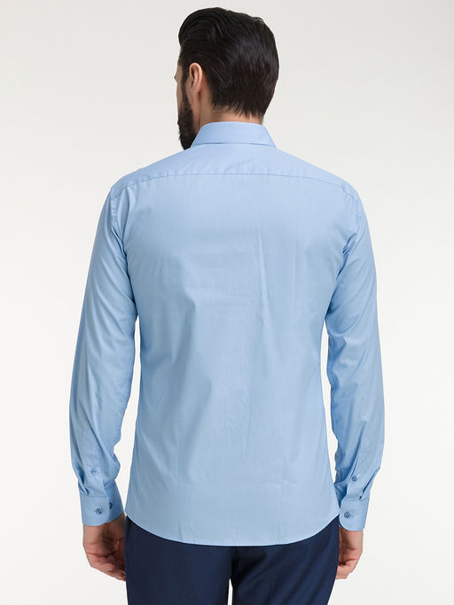 Сорочка мужская длинный рукав GREG 220/139/BL/Z