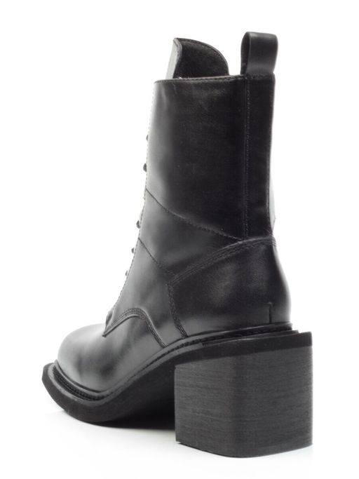 SE21W-2A BLACK Ботинки зимние женские (натуральная кожа, натуральный мех) - Фабричный китай фото 5