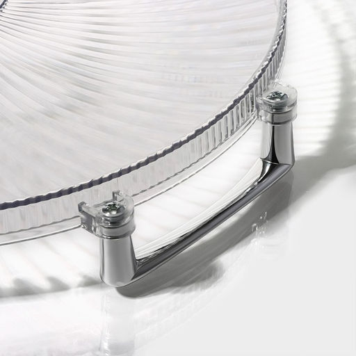 Диспенсер для напитков вращающийся Доляна, 4 отделения 1.6 л, 4 стакана 350 мл, белый