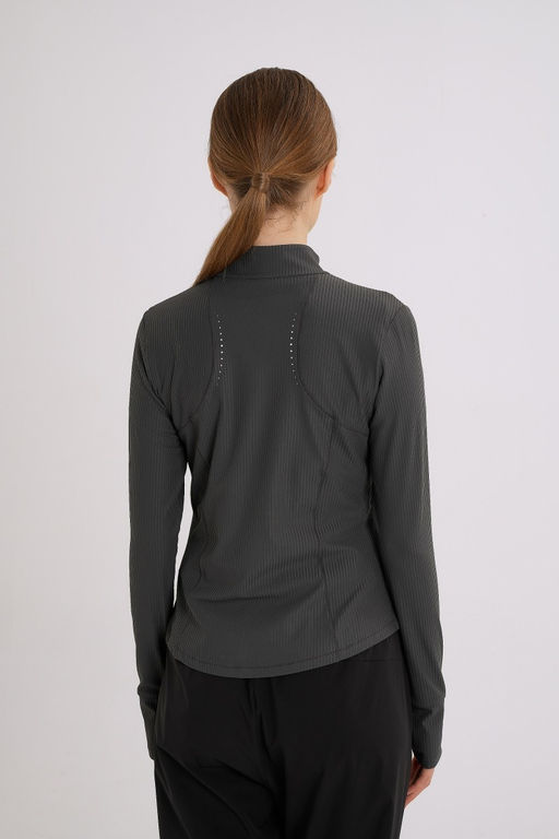 Олимпийка Серый ANTA RUNNING Knit Track Top  фото 6