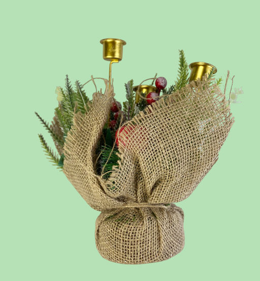 Подсвечник для 3-х свечей, высота 26см