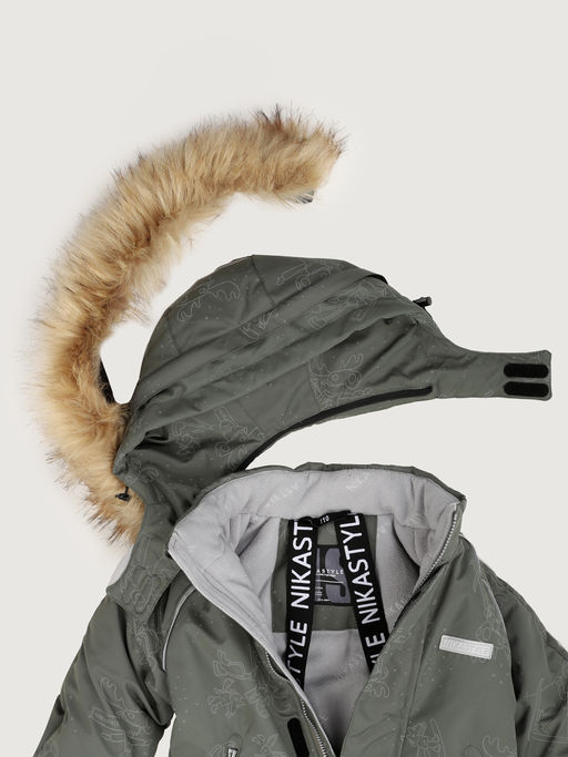 Костюм 7з0725 хаки/черный - Nikastyle фото 8