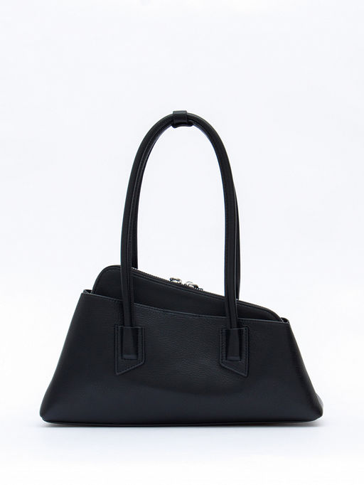 Сумка женская кожаная 6006L black Polina&Eiterou