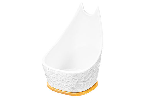 Подставка под ложку 180 мл 9,5*9,5*13,5 см Лоза на бамбуковой подставке - Elan gallery фото 4