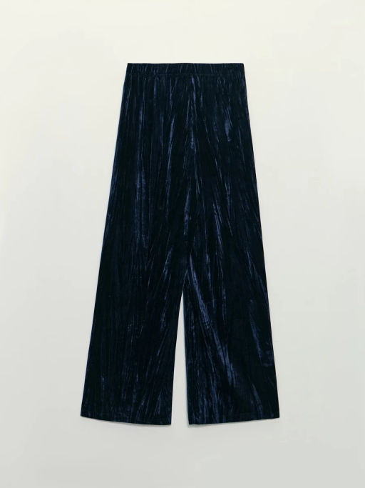 Широкие брюки из бархата / Zarina
