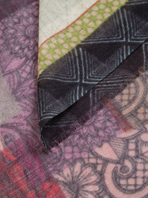 Палантин жен. шерсть+каш 70х180 J42-50704-19 - Eleganzza фото 3