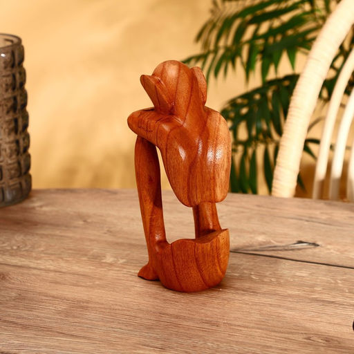 Абстракция «Перезагрузка», 10×7×25 см, дерево джампинис