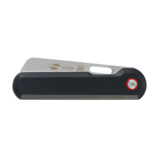 Нож складной 114 мм STINGER FK-C01-BLK фото 2