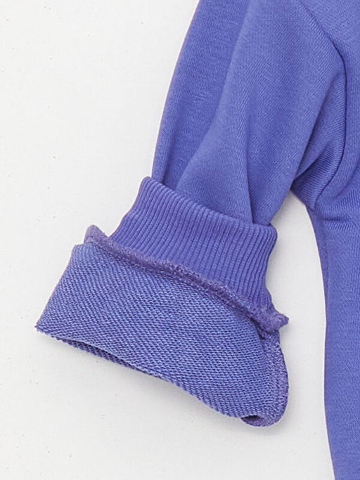 Bisiklet Yaka Uzun Kollu Bask?l? Erkek Bebek Sweatshirt - Waikiki фото 3