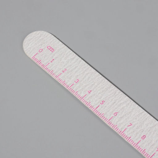 Набор пилок для ногтей, на деревянной основе, прямые, набор 20 шт., 180 грит, 18 см