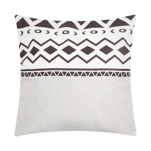 Наволочка декоративная Этель Орнамент цвет серый 45 х 45 см, 100% п/э  фото 7