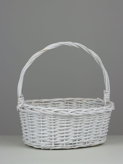 Набор корзин плетёных Flagstaff, ива, 3 шт., белый