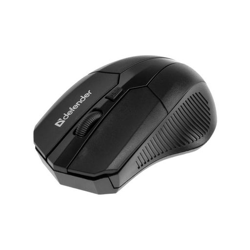 Комплект клавиатура и мышь Defender Jakarta C-805 RU, беспровод,мембран,1600 dpi,USB,чёрный