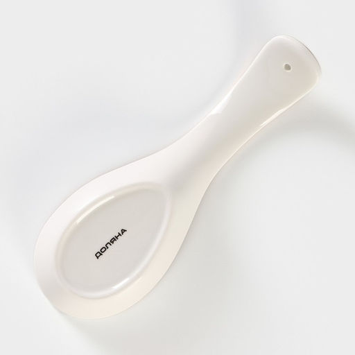 Подставка под ложку Доляна «Млечный путь», 21.5×7.5 см, фарфор, бирюзовая