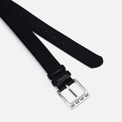 Ремень женский, ширина 3.5 см, винт, пряжка металл, цвет чёрный - Simaland фото 2