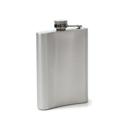 Фляжка Герб СССР, 240 мл, хром